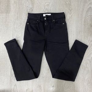 Topshop Jamie black skinny jeans